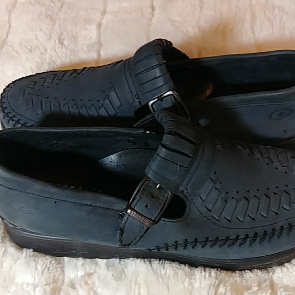 DEXTER WALKMOCS SHOES - NAVY BLUE - SIZE 8 MED. - Picture 5 of 6